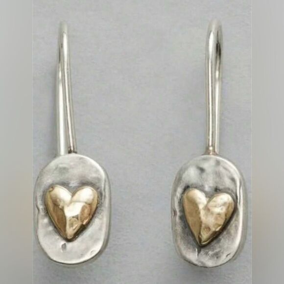 Heart Earrings N1291 - Picture 2 of 5